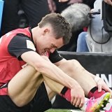Florian Wirtz ne jouera pas mardi face au Bayern Munich KEYSTONE/AP/Martin Meissner